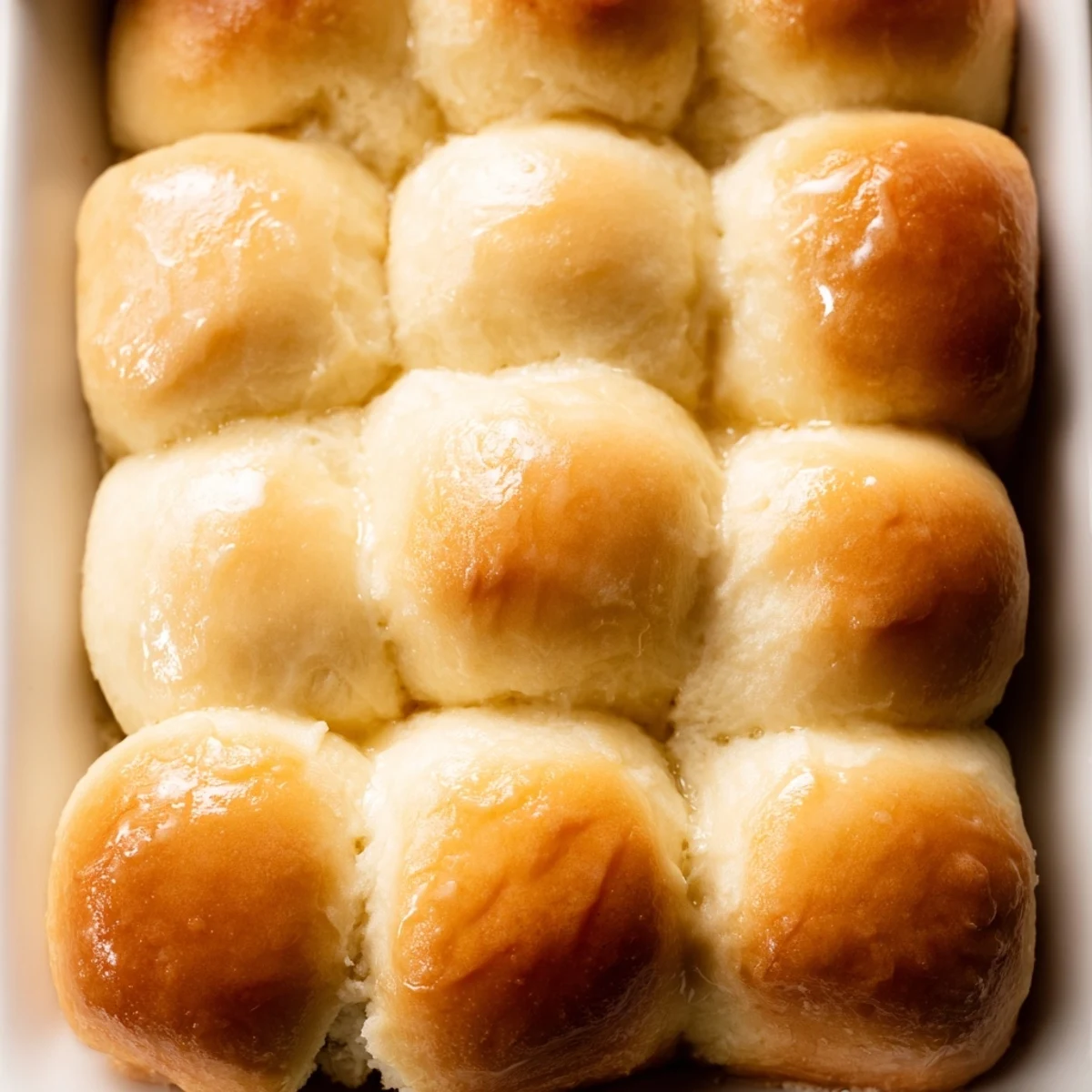 Homemade Golden Dinner Rolls