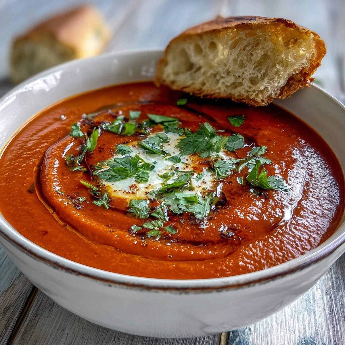 Roasted Red Pepper Soup