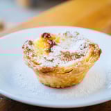 Portuguese egg tart dessert