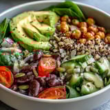 Three-Bean Power Bowl