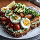 Spring Brunch Avocado Toast
