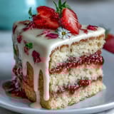 Spring Cake Floral Drip