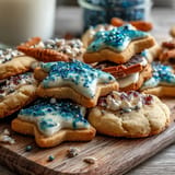 Gemini Zodiac Cookies, detailed with golden star royal icing, perfect for celebrations.