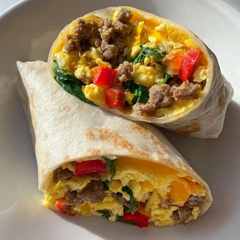 Hearty Breakfast Burritos