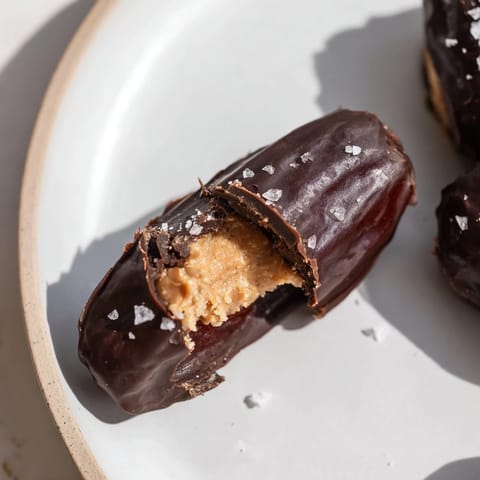 Chocolate Peanut Butter Dates