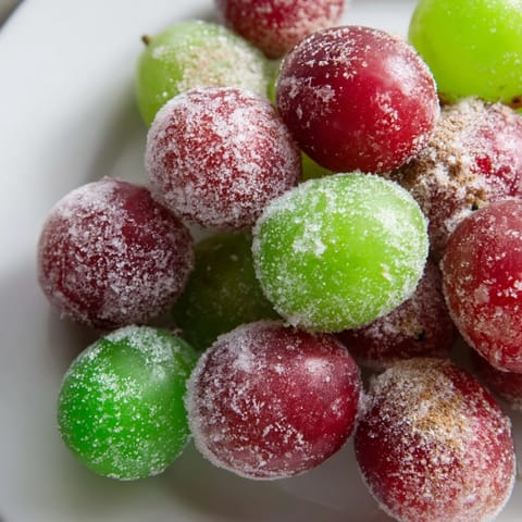 Frozen Grapes Sweet Snack