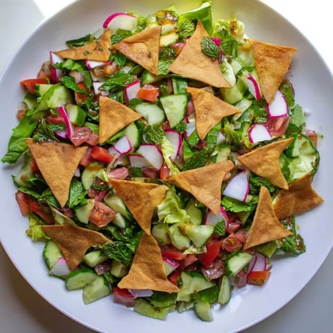 Lebanese Fattoush Mixed Greens