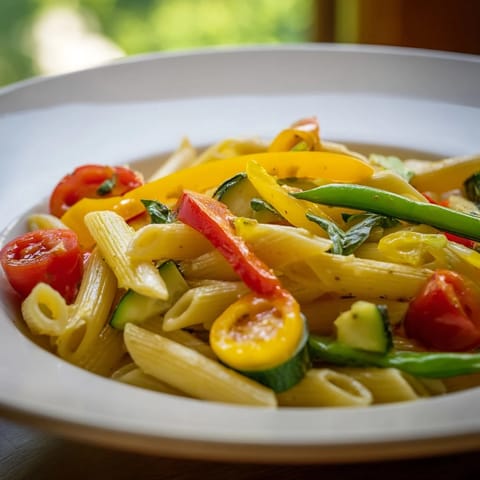 Creamy Pasta Primavera