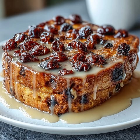 Fluffy oven-baked pancake casserole bursting with fresh blueberries, topped with a crisp sugar crust and ready to serve warm.  