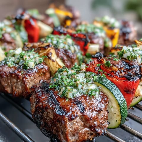 Summer Grilled Veggie Skewers