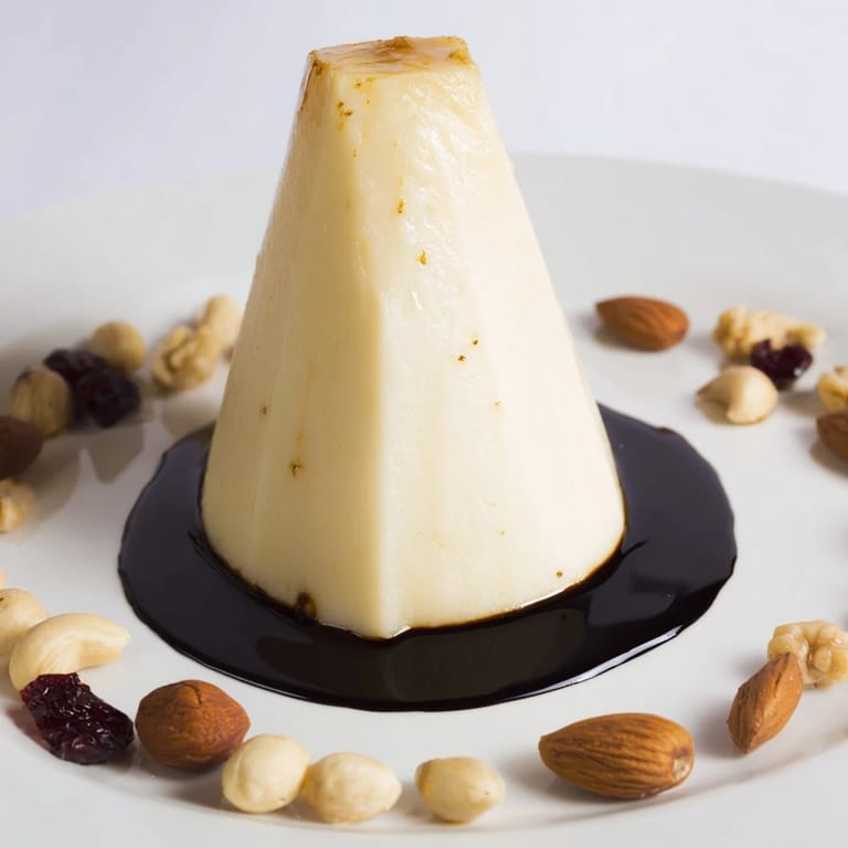 Get inspired by this "Sundial": a cheese platter with balsamic glaze and nut hour markers.