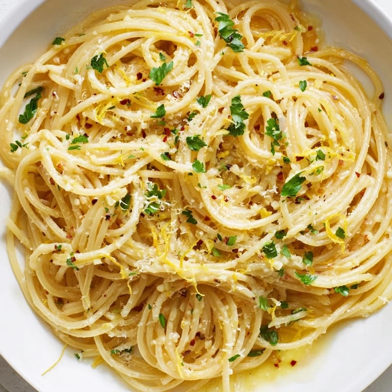Fragrant garlic butter coats every strand of these delicious Garlic Butter Noodles, a quick and easy weekday meal.