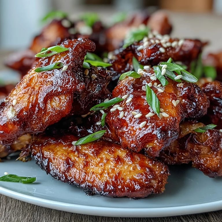 Served Coca Cola Chicken Wings on a plate with steamed rice, ready for a crowd-pleasing appetizer.
