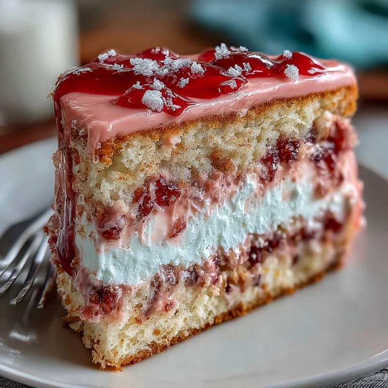 2. Pastel pink and yellow ombre cake layers create a beautiful gradient effect, topped with smooth vanilla buttercream and perfect for special occasions.