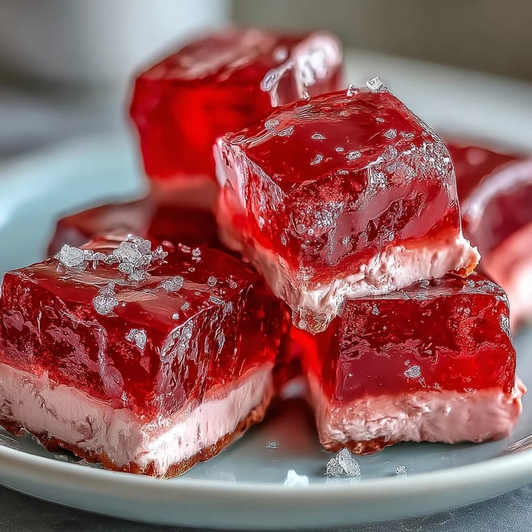 See our stunning Strawberry Rose Gelatin Mosaic Cake, a perfect dessert centerpiece.