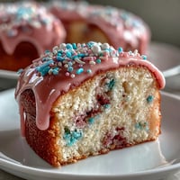 Spring Funfetti Cake with Pastel Buttercream: cheerful vanilla cake dotted with rainbow sprinkles and swirled with dreamy pastel frosting.