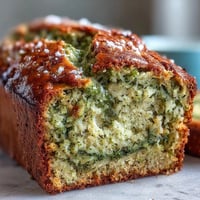 Matcha Swirl Banana Bread with rich green tea marbling and ripe banana aroma, baked golden and moist.